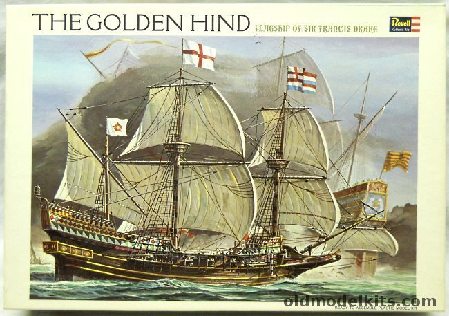 Revell 1/96 The Golden Hind Flagship of Sir Francis Drake, H324-300 plastic model kit